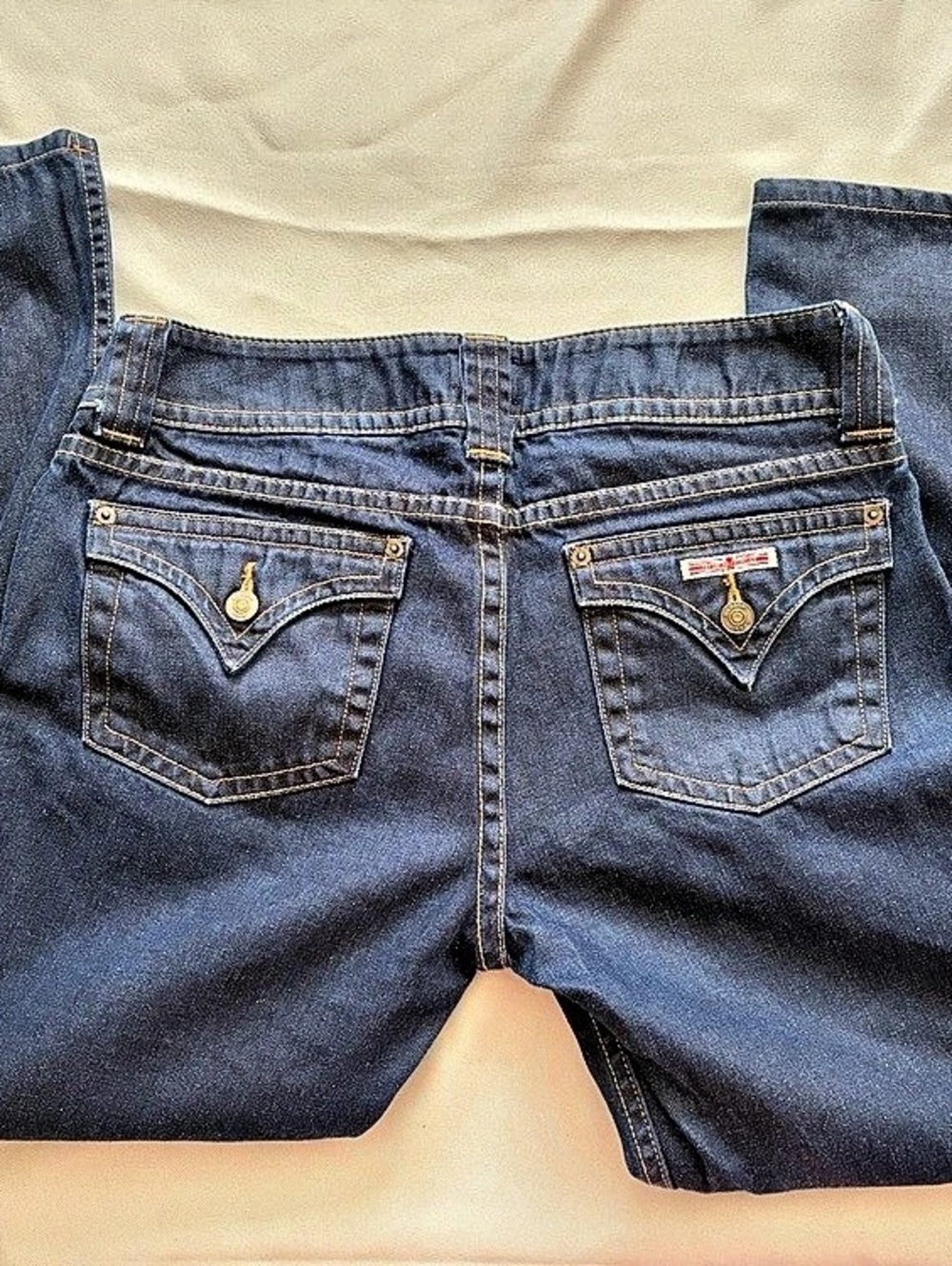 Hudson Signature Bootcut Flap Pocket Jeans Boot Cut Blue Jeans